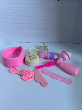 Baby Doll Bath & Hair Care Playset - 10 pc